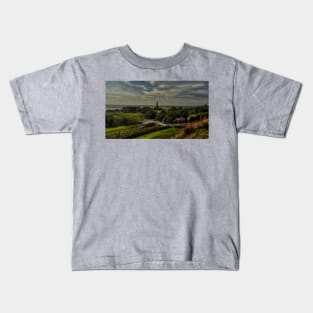Tynemouth View Of Collingwood Monument Kids T-Shirt